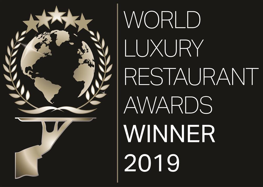 2019 Restaurant Awards Winner Logo Black Background(White Text)